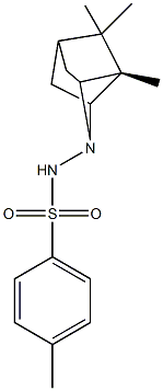 (1S)-(−)-樟脑对甲苯磺酰腙结构式