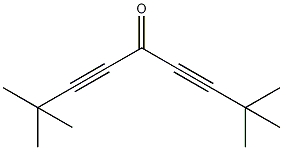 2,2,8,8-四甲基-3,6-壬二烯-5-酮结构式