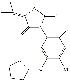 环戊恶草酮结构式