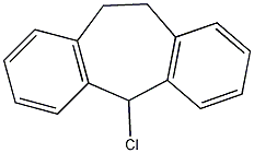 5-氯-10,11-二氢-5H-二苯并(a,d)环庚烯结构式