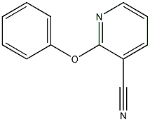 2-苯氧基烟酸腈结构式