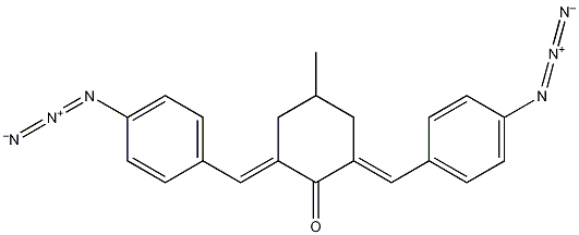 2,6-Bis(4-azidobenzylidene)-4-methylcyclohexanone