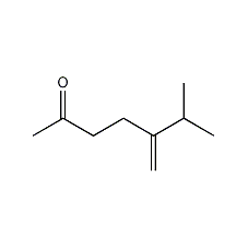 5-亚甲基-6-甲基-2-庚酮结构式