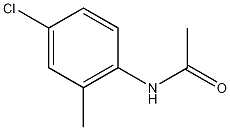 4'-氯－2－甲基乙酰苯胺结构式