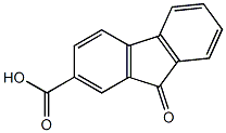9-芴酮-2-甲酸结构式