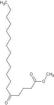 5-氧代十八烷酸甲酯结构式