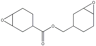 3,4-环氧环己基甲基-3,4-环氧环己基甲酸酯结构式