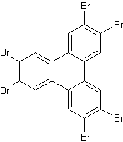 2,3,6,7,10,11-六溴三亚苯基苯结构式