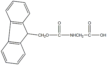FMOC-甘氨酸结构式