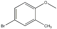 4-溴-2-甲基茴香醚结构式