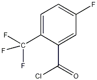 5-氟-2-(三氟甲基)苯甲酰氯结构式