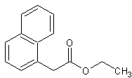 1-萘乙酸乙脂结构式