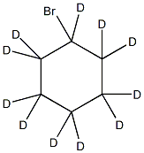 溴代环己烷-d11结构式