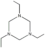 1,3,5-三乙基六氢-S-三吖嗪结构式