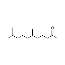 6,10-二甲基-2-十一烷酮结构式