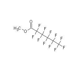 十一氟代己酸甲酯结构式