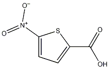 5-硝基噻吩-2-羧酸结构式