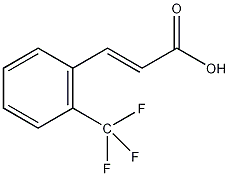 2-(三氟甲基)肉桂酸结构式