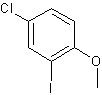 4-氯-2-碘苯甲醚结构式