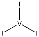 碘化钒(III)结构式