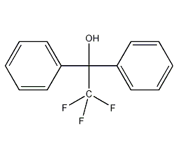 α-(三氟甲基)二苯甲醇结构式