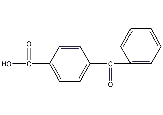 4-苯甲酰苯甲酸结构式