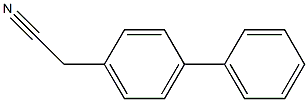 4-联苯基乙腈结构式