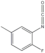 异氰酸2-氟-5-甲基苯酯结构式