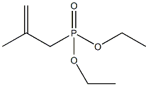 (2-甲基烯丙基)膦酸二乙酯结构式