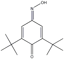 2,6-二叔丁基邻苯醌-4-肟结构式
