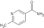 6-甲基烟酰胺结构式