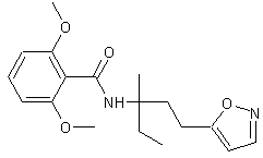 异恶酰草胺结构式