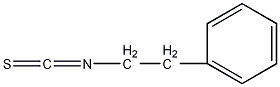 异硫氰酸苯乙酯结构式