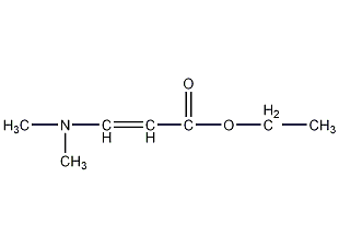 N,N-二甲氨基丙烯酸乙酯结构式