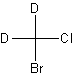 溴氯甲烷-d2结构式