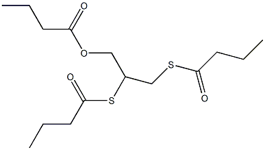 2,3-二巯基-1-丙醇三丁酸结构式