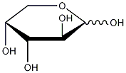 D-阿拉伯糖结构式