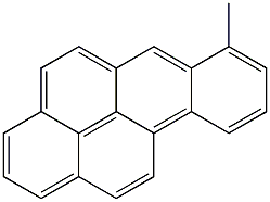 7-甲基苯并[a]芘结构式