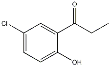 5'-氯-2'-羟基苯基乙基(甲)酮结构式