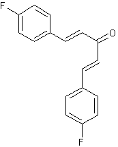 trans,trans-1,5-Bis(4-fluorophenyl)-1,4-pentadien-3-one