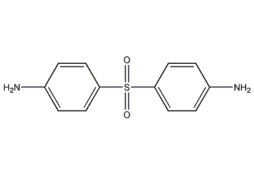 4,4'-二氨基二苯砜结构式