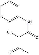 2'-氯乙酰乙酰替苯胺结构式