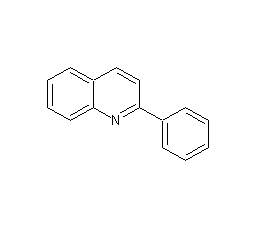 2-苯基喹啉结构式