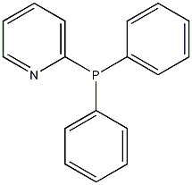 二苯基-2-吡啶膦结构式