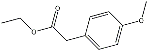 对甲氧基苯乙酸乙酯结构式