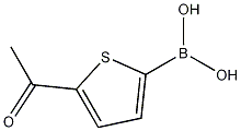 5-乙酰基-2-噻吩硼酸结构式