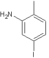 5-碘-2-甲基苯胺结构式