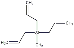 甲基三烯丙基硅烷结构式