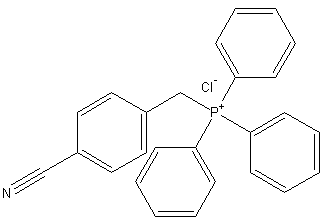 (4－氰苄基)三苯基氯化膦结构式