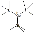 三(三甲基甲硅烷基)氢化锗结构式